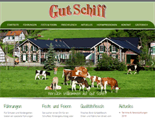 Tablet Screenshot of gut-schiff.com